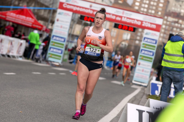 Fotos de los campeonatos de marcha, en Pamplona.