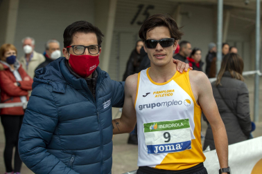 Fotos de los campeonatos de marcha, en Pamplona.
