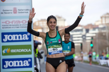 Fotos de los campeonatos de marcha, en Pamplona.