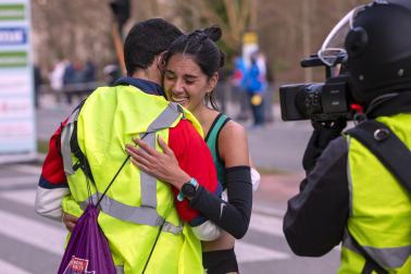 Fotos de los campeonatos de marcha, en Pamplona.