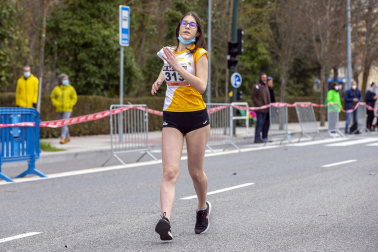 Fotos de los campeonatos de marcha, en Pamplona.
