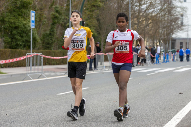 Fotos de los campeonatos de marcha, en Pamplona.