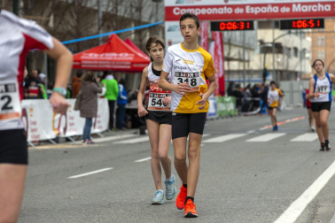 Fotos de los campeonatos de marcha, en Pamplona.