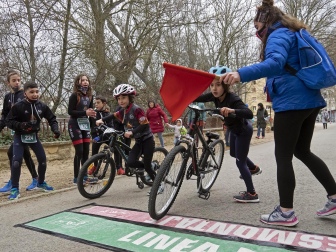 Benjamines y alevines disputaron en Estella el V Duatlón y la segunda jornada de los Juegos Deportivos de Navarra