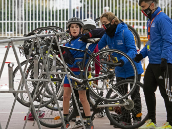 Benjamines y alevines disputaron en Estella el V Duatlón y la segunda jornada de los Juegos Deportivos de Navarra