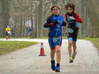 Benjamines y alevines disputaron en Estella el V Duatlón y la segunda jornada de los Juegos Deportivos de Navarra
