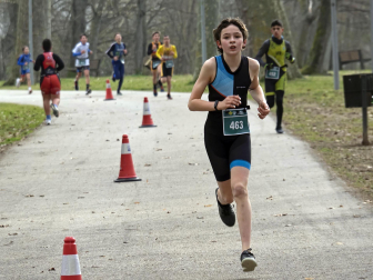 Benjamines y alevines disputaron en Estella el V Duatlón y la segunda jornada de los Juegos Deportivos de Navarra