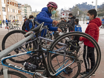 Benjamines y alevines disputaron en Estella el V Duatlón y la segunda jornada de los Juegos Deportivos de Navarra