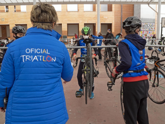 Benjamines y alevines disputaron en Estella el V Duatlón y la segunda jornada de los Juegos Deportivos de Navarra