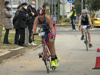Benjamines y alevines disputaron en Estella el V Duatlón y la segunda jornada de los Juegos Deportivos de Navarra