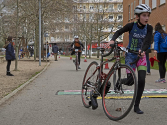 Benjamines y alevines disputaron en Estella el V Duatlón y la segunda jornada de los Juegos Deportivos de Navarra