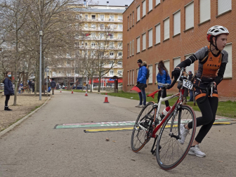 Benjamines y alevines disputaron en Estella el V Duatlón y la segunda jornada de los Juegos Deportivos de Navarra