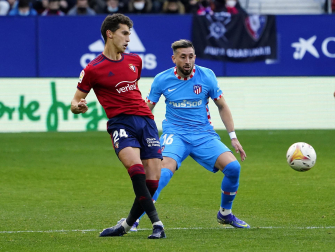 Fotos del partido Osasuna 0-3 Atlético