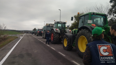 Manifestación de tractores