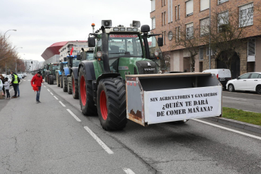 Manifestación de tractores
