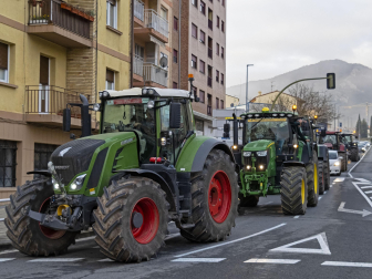 Manifestación de tractores