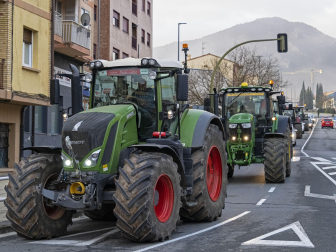 Manifestación de tractores