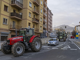 Manifestación de tractores