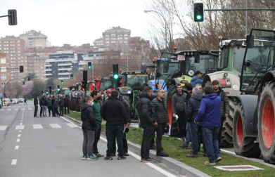 Manifestación de tractores