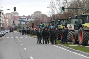 Manifestación de tractores