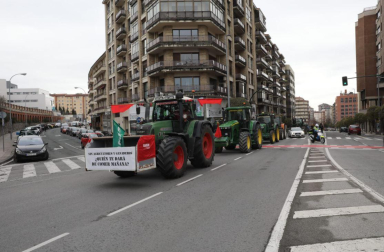 Manifestación de tractores