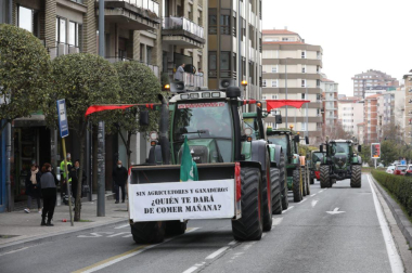 Manifestación de tractores