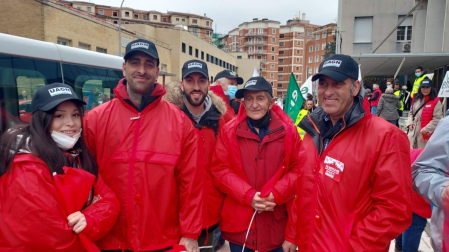 Manifestación de tractores