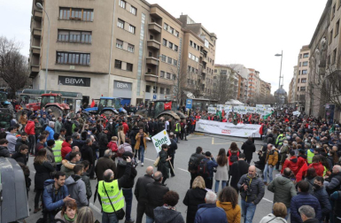 Manifestación por Pamplona
