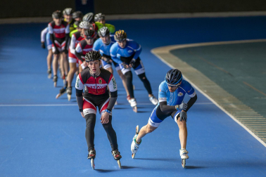 Campeonato navarro de patinaje en pista celebrado en la UD Txantrea