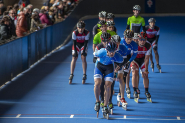 Campeonato navarro de patinaje en pista celebrado en la UD Txantrea