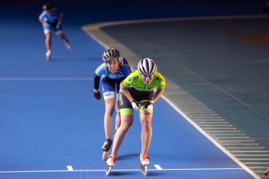 Campeonato navarro de patinaje en pista celebrado en la UD Txantrea