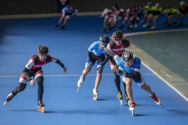 Campeonato navarro de patinaje en pista celebrado en la UD Txantrea