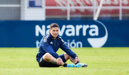 Vídeo con el genial control del Chimy Ávila en el entrenamiento de Osasuna