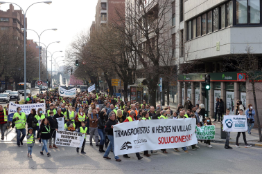 Manifestación convocada por Tradisna en Pamplona.
