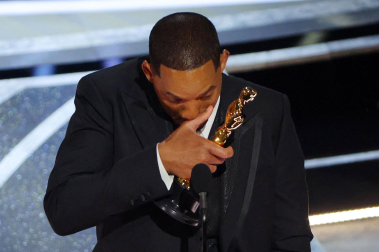 Will Smith, con su Oscar al mejor actor