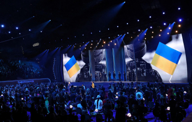 Asistentes a la gala de la 64 edición de los Premios Grammy.