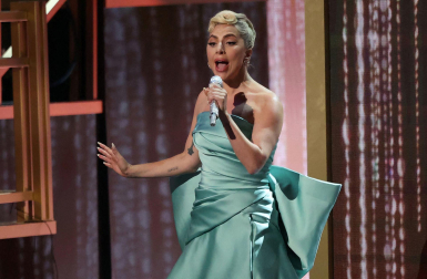 Asistentes a la gala de la 64 edición de los Premios Grammy.