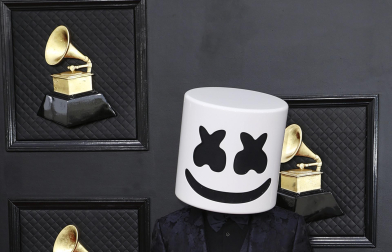 Asistentes a la gala de la 64 edición de los Premios Grammy.