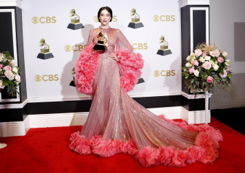 Asistentes a la gala de la 64 edición de los Premios Grammy.