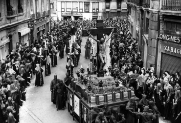 Procesión de Viernes Santo, Semana Santa en Pamplona, 1976