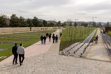 Nuevo parque Camino de Santiago, de la Txantrea