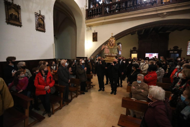 Función del Voto de las Cinco Llagas en la iglesia San Agustín de Pamplona
