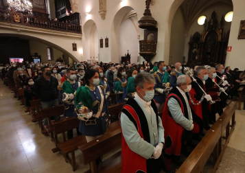 Imágenes de la Función de las Cinco Llagas en la Semana Santa de Pamplona 2022