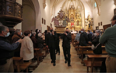 Imágenes de la Función de las Cinco Llagas en la Semana Santa de Pamplona 2022