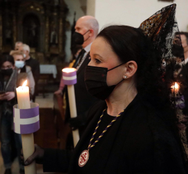 Imágenes de la Función de las Cinco Llagas en la Semana Santa de Pamplona 2022