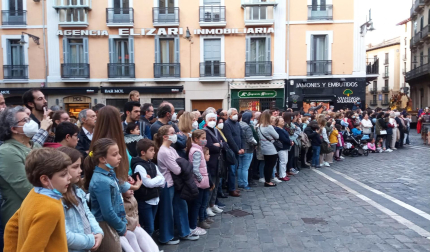 Procesión del Santo Entierro de la Semana Santa 2022 en Pamplona