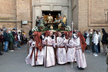 Imágenes de la procesión del Santo Entierro en Corella./