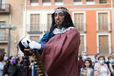 Imágenes de la procesión del Santo Entierro en Corella./