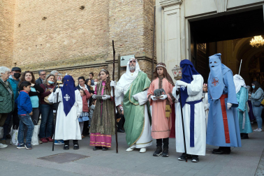 Imágenes de la procesión del Santo Entierro en Corella./