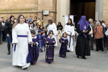Imágenes de la procesión del Santo Entierro en Corella./